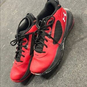 Under Armour Men's Red Athletic Shoes